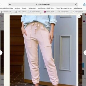 Frank and Eileen Eamon sweatpants pink size medium